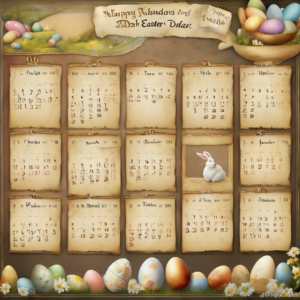 Die spannende Geschichte des Osterkalenders: Was du darüber wissen solltest!