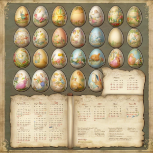 Entdecke die spannende Geschichte des Osterkalenders – von seinen Ursprüngen bis heute!