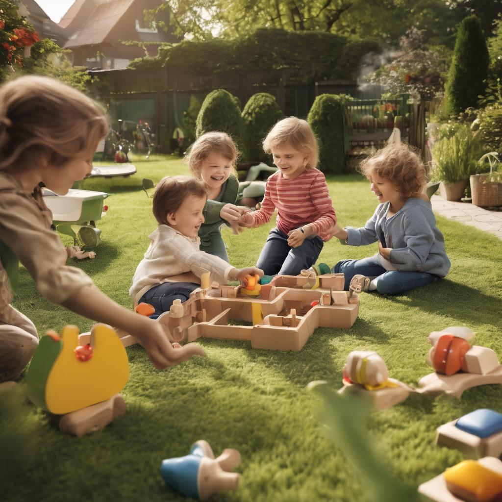 Liebevolle Aufbewahrung für Spielzeug im Garten – Ordnung mit Herz